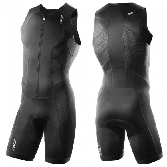 2XU Perform fullzip tri suit heren 2015 zwart MT3185d MT3185d